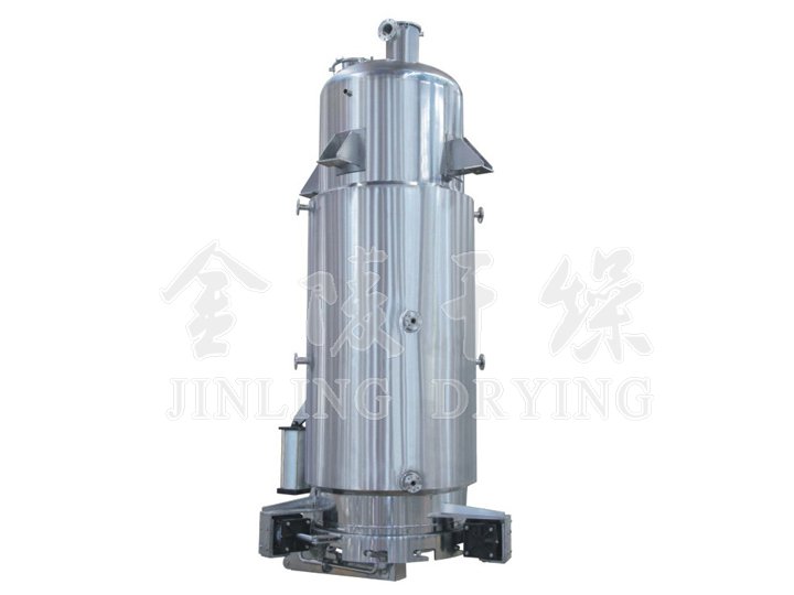 Straight cylinder extraction tank